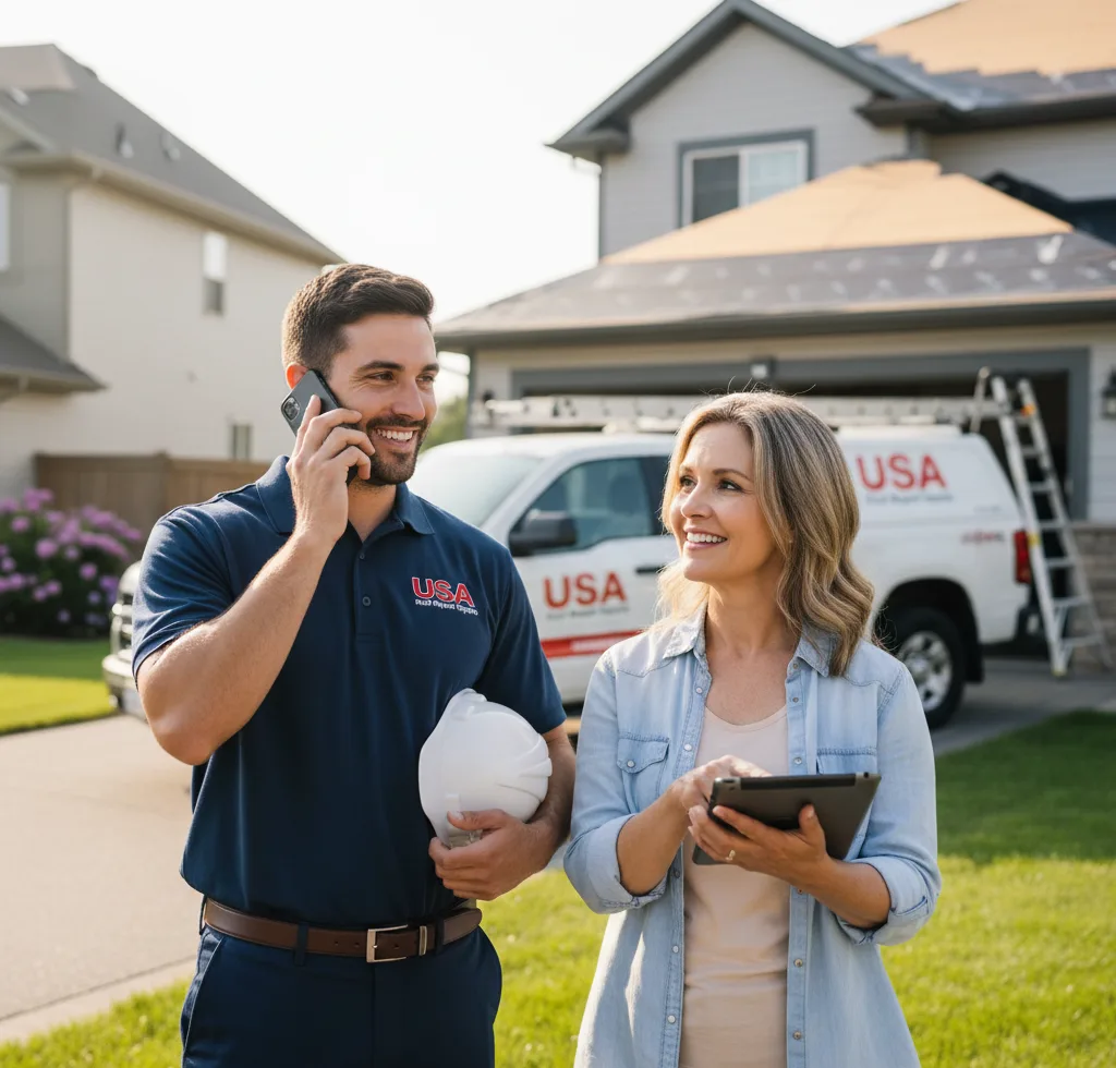 USA Roof Repair Experts customer support in Navasota